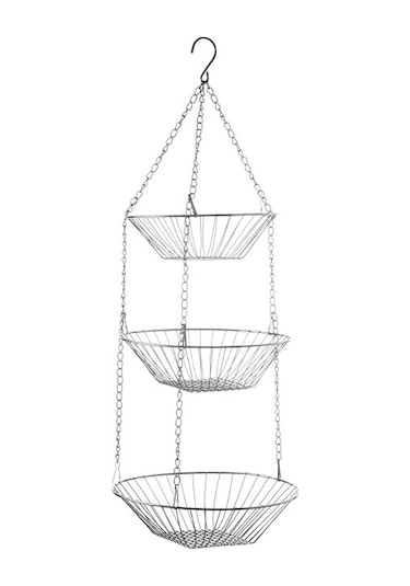 Yunboo 3 Katlı Mutfak Meyve Sepeti, 30 İnç, Ağır Duty Tel, Kolay Montaj, Modern Tasarım, Organizasyon Ve Gösterim Diğer