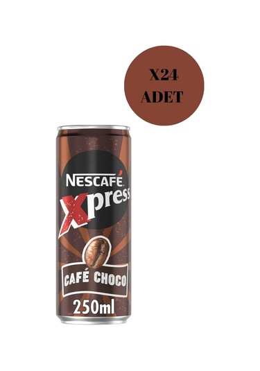 Nescafé Xpress Café Choco Soğuk Kahve 250ml X24 Hazır