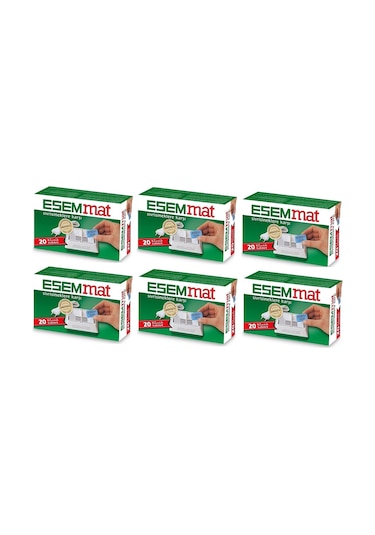 Esemmat Sivrisinek Kovucu Klasik 6 x 20 Tablet