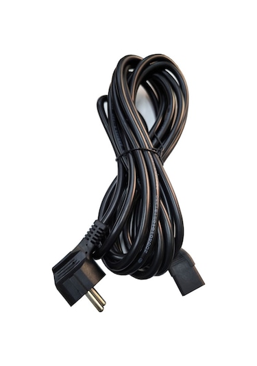C7 3x1 Power Kablo Bilgisayar Monitör İçin Power Kablo 5m