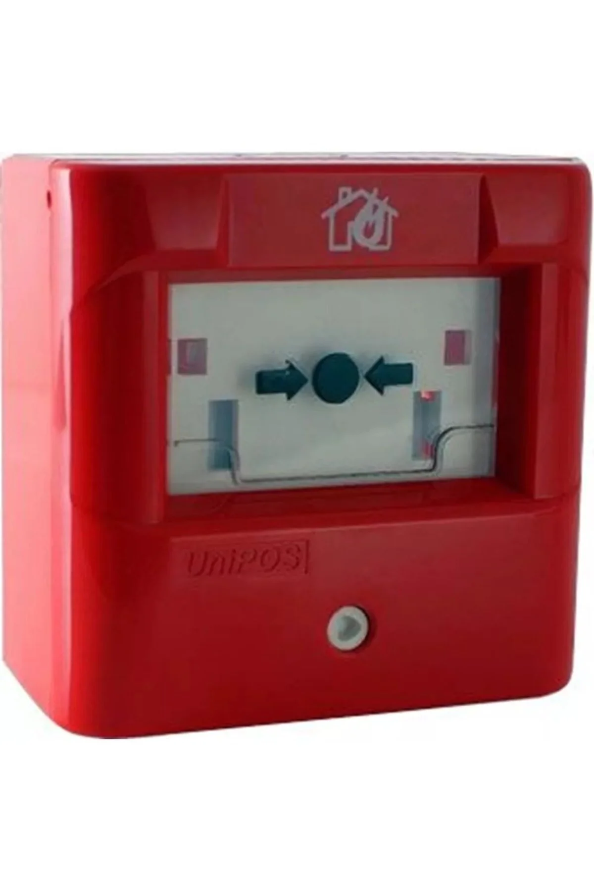 Unipos Fd 3050 Konvansiyonel Kırılabilir Cam Içerikli Yangın Alarm Butonu