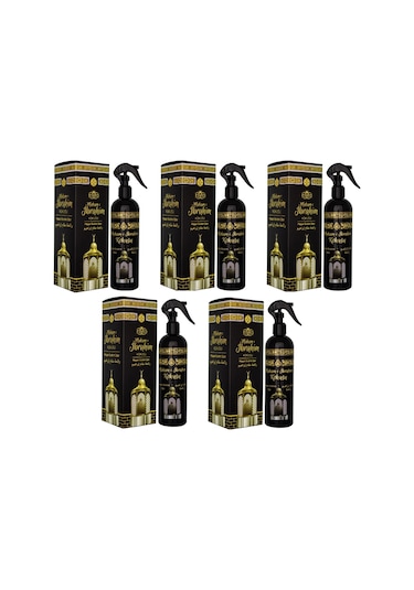 5'li Esved Makamı İbrahim Kokusu Sprey Premium 400 Ml X 3 Adet Makamı İbrahim