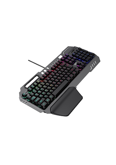 Havit Gamenote Kb838l Rainbow Aydınlatma Metal Oyuncu Klavyesi