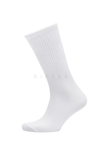 Rıftex Herkes İçin Yüksek Çoraplar 39779578 Beyaz