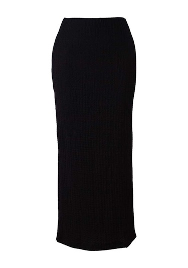 Trender Siyah Kadın Etek 6487 Siyah