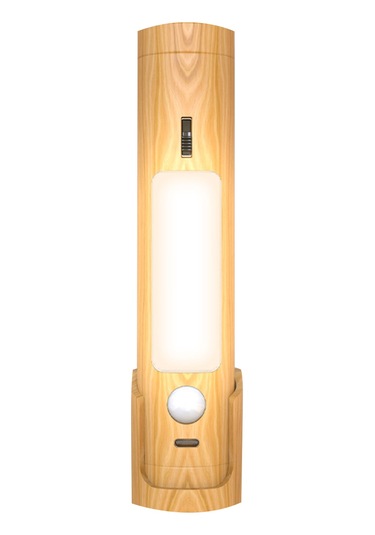 Kosona Usb Şarjlı Akıllı Led Duvar Lambası - 3 Aydınlatma Modu, 5m Algılama Mesafesi, 800mah Pil, Islak Işık 1w Beyaz