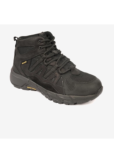 Greyder 17705 Kadın Siyah Hakiki Deri Su Geçirmez Bot-688 Siyah
