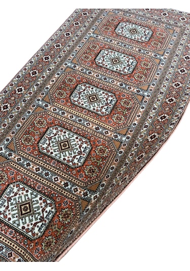 Saray Halı Klasik 412-g 93x192 Az Hatalı Kiremit %100 Yün Halı Kiremit