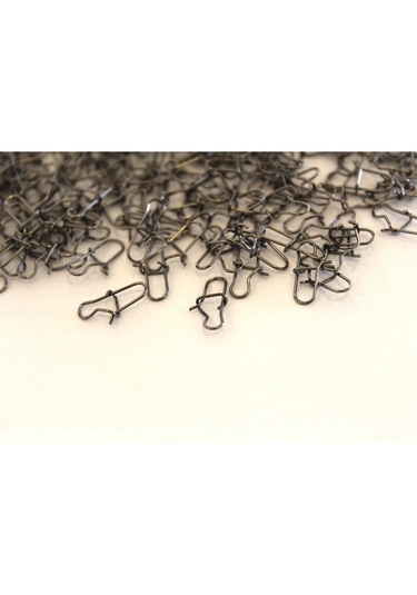 Captain 5014 İnox Yapay Yem Klipsi Nikel Snap 0 Numara 250'li Paket