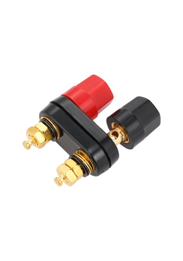 Tenfowee Hoparlör Ve Amplifikatör Bağlantıları İçin 4mm Çift Dişi Muz Fiş - 2'li Set