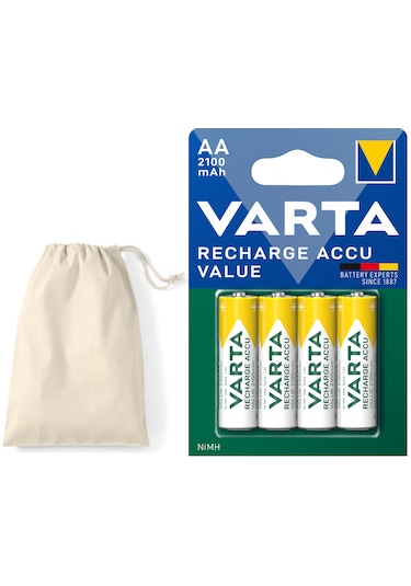 Varta 56616 Şarj Edilebilir Value 2100mah Aa Kalem Pil+kese