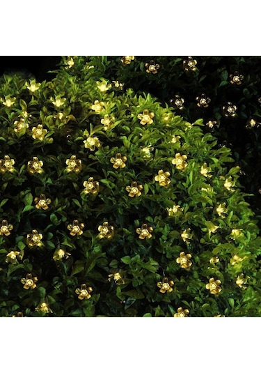 Çiçek Desenli Güneş Enerjili Bahçe Aydınlatma