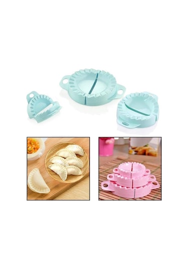 Suncook  Ravioli  Kalıbı  3'Lü  Çiğ  Börek  Kalıbı