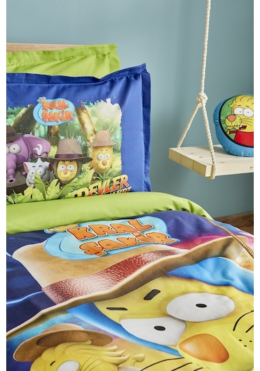 Karaca Home X Kral Şakir Devler Uyandı Tek Kişilik Nevresim Takı 200.22.11.0364