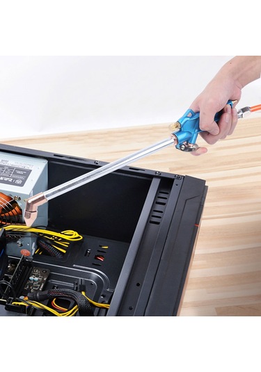 Padalink Alüminyum Alçı Pnömatik Toz Blower - Endüstriyel Temizlik, Soğutma Ve Kurutma Aracı, Vitesli Uçlu, Dayanıklı Yapı