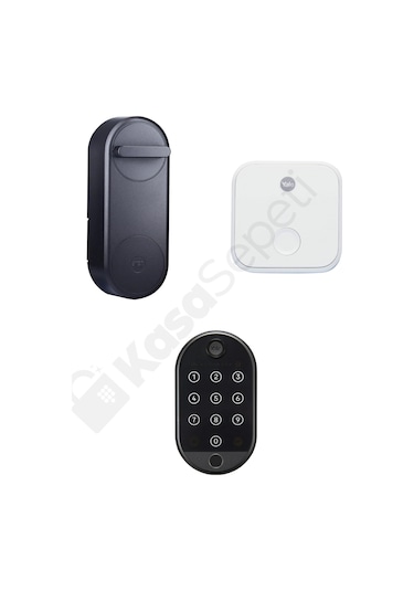 Yale Linus Akıllı Kilit Sistemi Seti / Siyah 256116151919