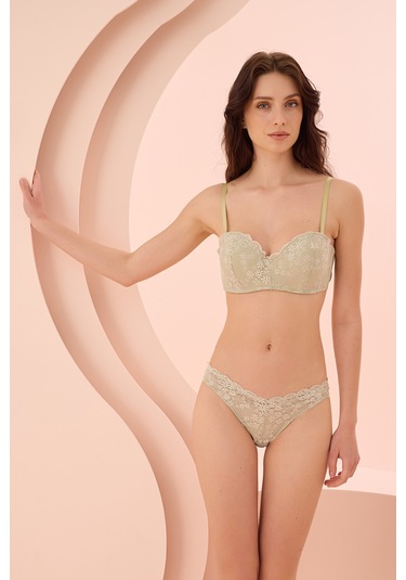 Loya Kadın Yeşil Daphe V Slip Külot Yeşil