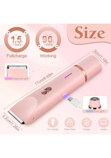 Conventions1 Taşınabilir Bayanlar Tıraş Makinesi Su Geçirmez 2