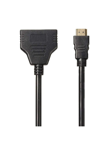 2 Port Hdmi Çoklayıcı Splitter 4664 Lcd Monitör Ekran Çoğaltıcı