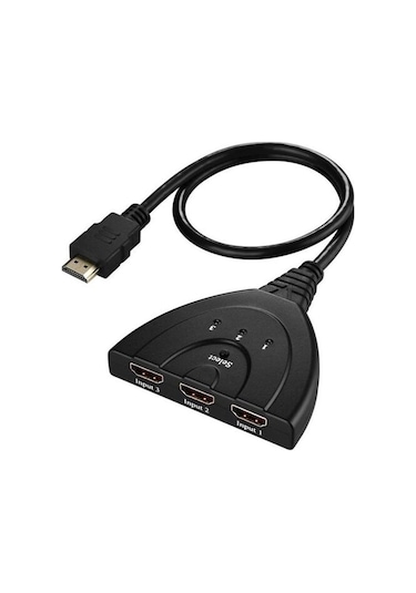 4586 Hdmi Çoklayıcı Switch 3 Port Çoğaltıcı