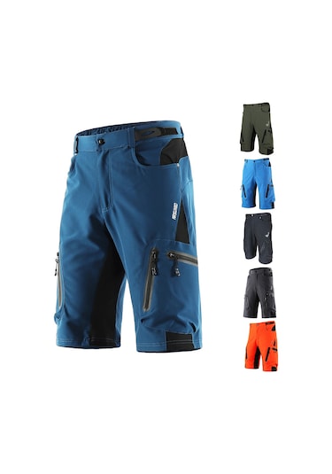 Arsuxeo Baggy Şort Bisiklet Bisiklet Pantolon Nefes L Siyah