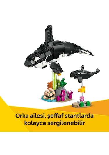 LEGO® Creator 3’ü 1 Arada Vahşi Hayvanlar: Panda Ailesi 31165 - 8 Yaş ve Üzeri Çocuklar için Yaratıcı Oyuncak Yapım Seti (626 Parça)