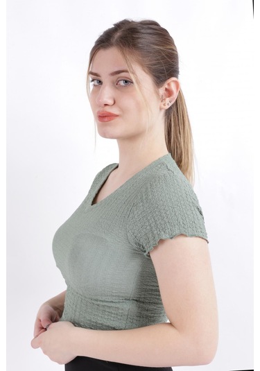 Busem S0010665-23y Kadın Bluz S0010665-R0432 Çağla Yeşili Busem S0010665-23y Kadın Bluz S0010665-R0432 Çağla Yeşili