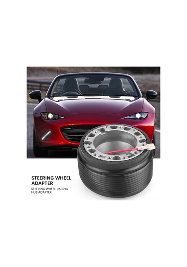 Reedark Mazda Mx5/mx3/323 İçin Aluminyum Direksiyon Hub Adaptörü - Hızlı Çıkarma Özelliği, 6 Boltlu, Montaj Gereçleriyle Tam Set