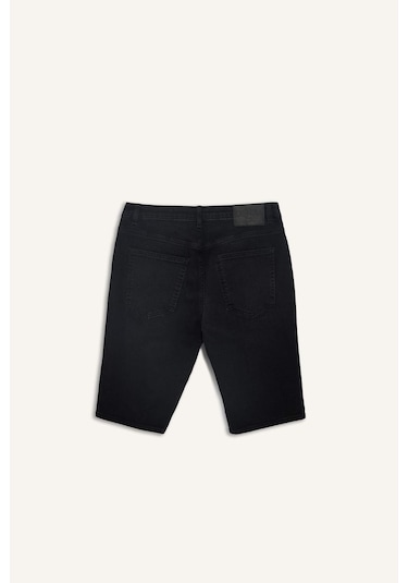 DeFacto Regular Fit Jean Bermuda Şort E5979AX25SMNM40