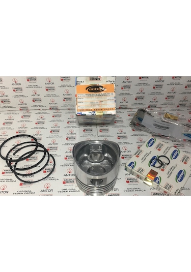 ANTOR /lombardini 3ld510 12hp 4 Kanallı Piston Segman/sekman Komple 1mm.