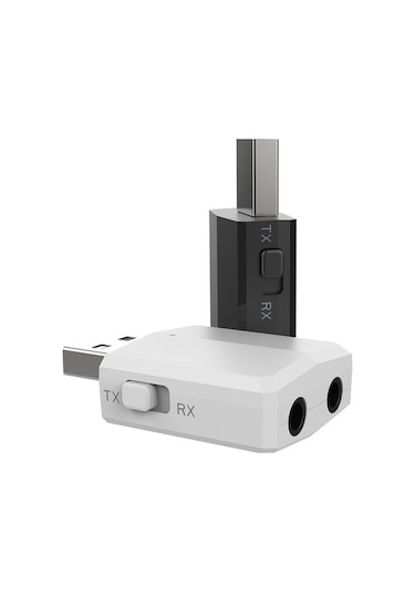 Sandwich Zf-169 Plus Siyah Bt 5.0 Usb Adaptörü - 3'ü 1 Arada Verici/alıcı, Bilgisayar/tv/araç Müzik Transmisyonu, 15m Mesafe