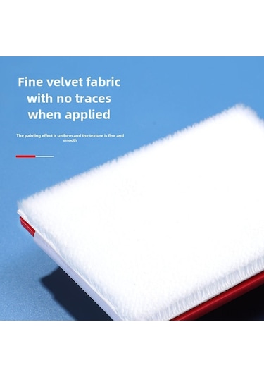 Dofolink El Tipi Lateks Boya Kenar Düzeltici - Eşkenar植绒sponge Fırça İle Hassas Kenar İşlemleri Ve Renk Ayırma Aracı 1 Adet