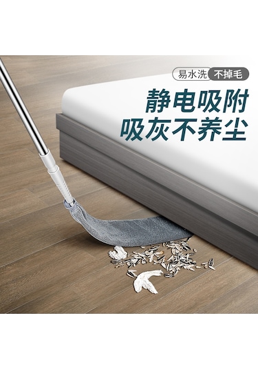 Tenfowee Ev Temizliği İçin Pratik Ve Dayanıklı Tüy Toz Alma Fırçası - Esnek, Yıkanabilir, Uzatma Çubuğu Ve Yedek Bezler Dahil