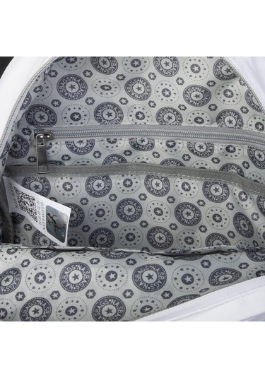 Nas Bag Extra Hafif Su Geçirmez Çok Gözlü Waterproof Unisex Sırt Çantası 30x40 Cm Beyaz