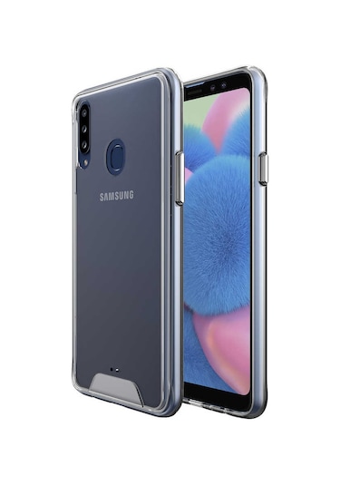Galaxy M30 Kılıf Zore Gard Silikon Renksiz