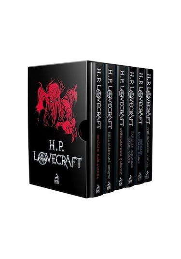 H.P. Lovecraft Seti-6 Kitap Takım Kutulu - Howard Phillips Lovecraft - Ren Kitap