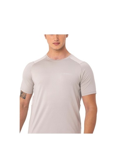 Merrell Tend Erkek Koşu Tişört Bej M3tend-28090