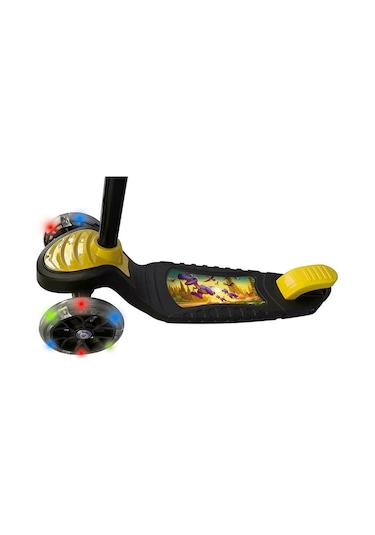 Swsc6-ı Işıklı Swing Scooter Sarı -kolat