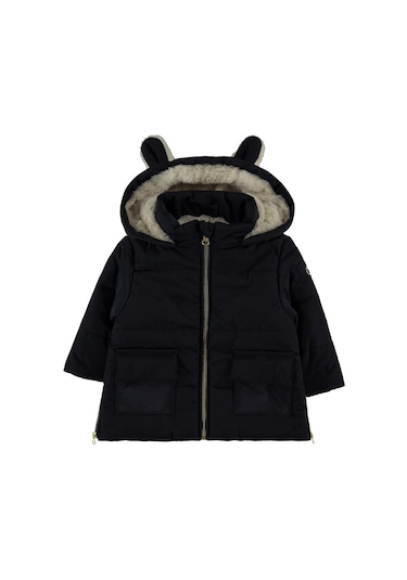 Civil Baby Pelüş Kulaklı 6-18 Ay Mont - Lacivert