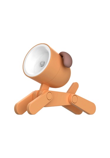 H46769c Karikatür Gece Lambası Çocuk Lambası Mini Köpek Led Turuncu Diğer