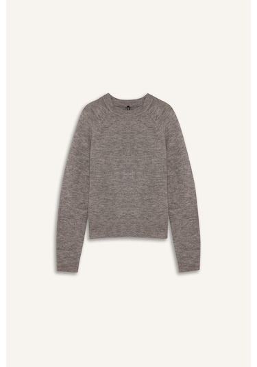 Defacto Regular Fit Bisiklet Yaka Basic Düz Soft Touch Yumuşak Triko Kazak D8678ax25wngr456 Gri-gr456 Defacto Regular Fit Bisiklet Yaka Basic Düz Soft Touch Yumuşak Triko Kazak D8678ax25wngr456 Gri-gr456