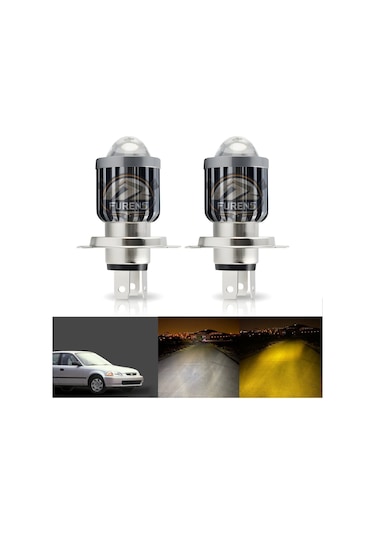 Honda Civic İes Mercek Led Xenon Uzun - Kısa Çift Renk