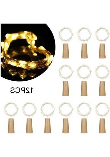 Ebitda Dıy Yıldız Işıklı Şişe Lambası - Romantik Ortamlar İçin Led Işıklı Şişe Lambası