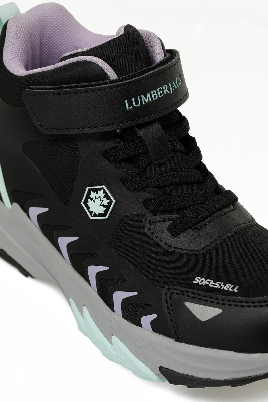 Lumberjack Shape Hı Siyah Kız Çocuk Outdoor Bot Siyah