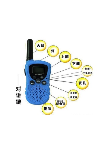 Jokmae Çocuklar İçin Hafif El Telsizi - Aile İle İletişim, Dayanıklı, Pembe