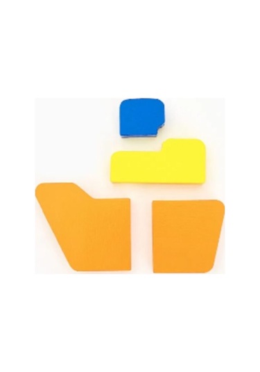 Woodnjoy Gemi Üç Boyutlu Dikey Ahşap Puzzle & Denge Oyunu