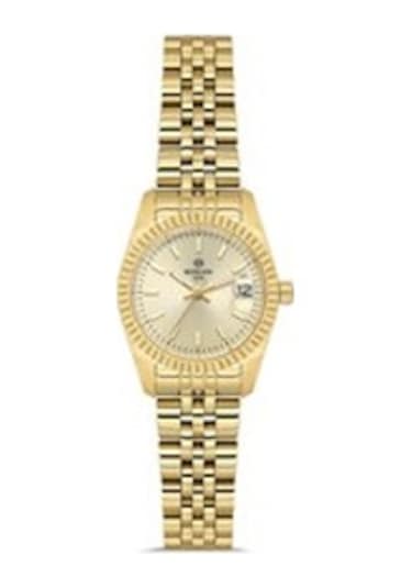 Ql155g-08sg Hislon Kol Saati 22 Mm / Gold Gri