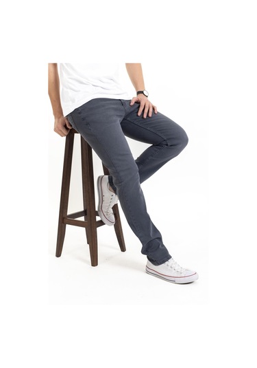 Yeni Sezon Erkek Dört Mevsimlik Likralı Regular Tam Kalıp Düz Paça Fermuarlı Yüksek Kaliteli Kot Pantolon 720-Gri Yeni Sezon Erkek Dört Mevsimlik Likralı Regular Tam Kalıp Düz Paça Fermuarlı Yüksek Kaliteli Kot Pantolon 720-Gri