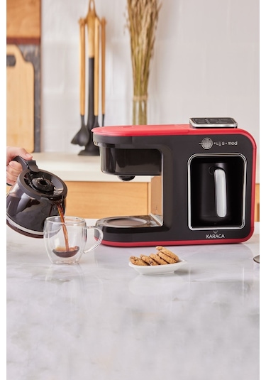 Karaca Hatır Plus Mod 5 In 1 Konuşan Kahve ve Çay Makinesi