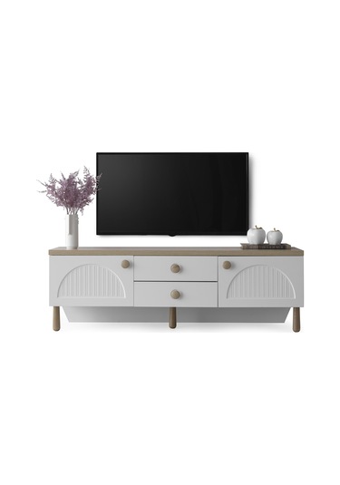 Majör Membran Kapaklı Çekmeceli Tv Sehpası 180cm